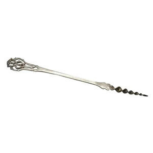 Antique LUNT Monticello Sterling Silver Butter Pick Twisted Tip 6 1/2 inches